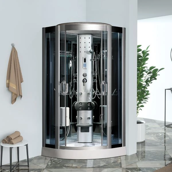 Quadrant Steam Shower Cabin With 6 Body Jets
